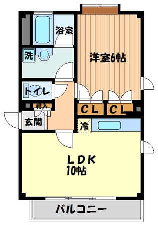 オークヴィラの物件間取画像